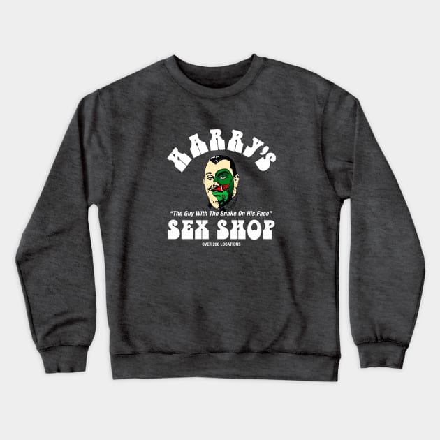 Harry's Sex Shop SCTV Crewneck Sweatshirt by Pop Fan Shop